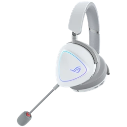 Asus ROG Delta II bluetooth fejhallgató sztereo (tri-mode, 2,4 GHz vevő, USB-C, 3,5 mm jack, 50 mm meghajtó, boom mikrof