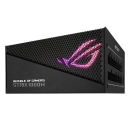 Asus ROG Strix 1000W 80+ Gold Aura Edition ventillátorral moduláris tápegység
