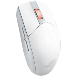 Asus ROG Strix Impact III vezeték nélküli optikai egér (USB/Bluetooth, fehér)