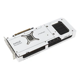 Asus Radeon RX 9070 XT Prime OC VGA (PCIe 5.0, 16 GB GDDR6, 3xDP+HDMI, 3x8-pin, fehér)