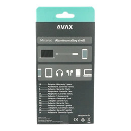 Avax HB600 CONNECT+ USB 3.0 hub (4xUSB 3.0, kompakt, fekete)
