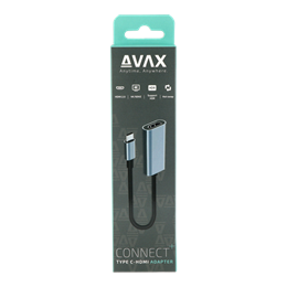 Avax USB-C - HDMI adapter (USB-C dugó / HDMI aljzat)