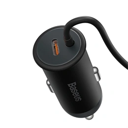 Baseus cw01 autós tartó (szellőzőre, mágneses, 15W, vezeték nélküli töltés, Type-C aljzat, autós töltő, fekete)