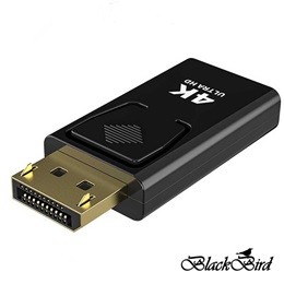 Blackbird DisplayPort - HDMI átalakító (DisplayPort dugó / HDMI aljzat, 4K, passzív, fekete)
