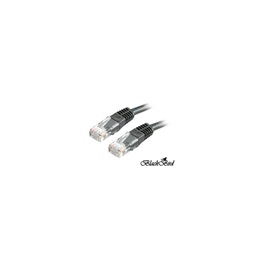 Blackbird UTP CAT5E patch kábel 20 m (RJ45 / RJ45, fekete)