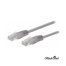 Blackbird UTP CAT5E patch kábel (UTP / UTP, 3 m, szürke)