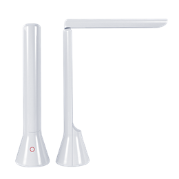 Blackbird hajlítható olvasó lámpa DK-M130 (3W, 120 lm, 1800 mAh, USB-C töltés, érintős kapcsoló, 3 fokozat, natúr 3300-5