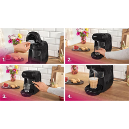 Bosch 102E Tassimo Happy kapszulás kávéfőző, fekete