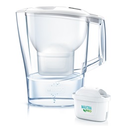 Brita Aluna vízszűrő kancsó (fehér, 2,4 L) + Maxtra Pro szűrő patron