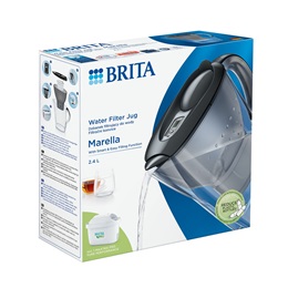 Brita Marella vízszűrő kancsó (szürke, 2,4 L) + Maxtra Pro szűrő patron