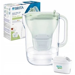 Brita Style Eco vízszűrő kancsó (zöld, 2,4 L) +1 db PP Maxtra Pro szűrő patron