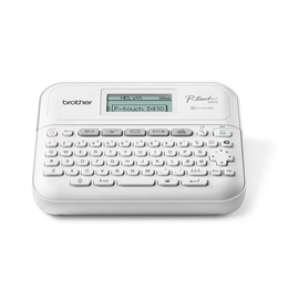 Brother PT-D410Y (asztali címkenyomtató, TZe 3,5-18 mm, hőtranszfer, LCD, USB, 0,76 kg)
