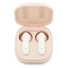 CG Mobile guess metal logo bluetooth fülhallgató sztereo (v5.3, tws, mikrofon, zajszűrő, ipx5 + töltőtok, rózsaszín)