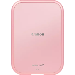 Canon Zoemini 2 mobil fotónyomtató (ZINK, Bluetooth 5.0, USB-C töltés, 313x500 dpi, rózsaarany)