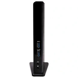 Club3D CSV-3242HD USB Gen1 dupla kijelzős dokkoló (HDMI, DVI-I, 4×USB2.0, 2×USB Gen1 Type-A, USB Type-B bemenet, RJ45 Gi