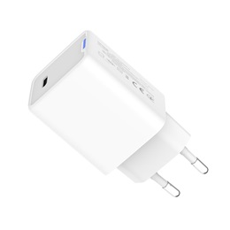 ColorWay GaN Mini AC töltő (45W, PD, PPS, 1x USB-C, fehér)