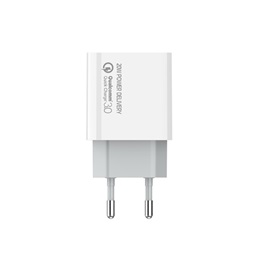 ColorWay USB-C PD töltő 20W (1x USB-C, PD 3.0, 5V/3A, 9V/2.25A, 12V/1.67A, fekete, CW-CHS026PD-BK)