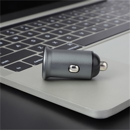 ColorWay autós töltő CW-CHA029PD-GR (2x USB, Type-C PD20W + USB QC3.0, 38W, szürke)