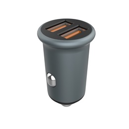 ColorWay autós töltő CW-CHA036Q-GR (2xUSB, Quick Charge 3.0, 36W, szürke)