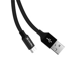 Colorway USB kábel (C dugó, 25 cm, 2,4A, fekete)