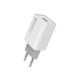 Colorway USB töltő adapter (18W, 1x USB, Quick Charge 3.0, fehér, CW-CHS013Q-WT)