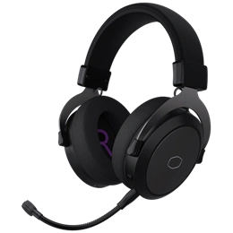 Cooler Master CH-351 bluetooth fejhallgató sztereo (v5.4, levehető mikrofon, 3.5mm jack, USB Type-C, fekete)