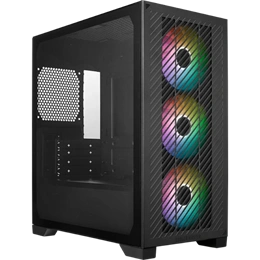 Cooler Master Elite 301 (Mini-ITX, Micro-ATX, 3x 120 mm ARGB, fekete)