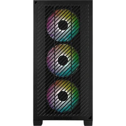 Cooler Master Elite 301 (Mini-ITX, Micro-ATX, 3x 120 mm ARGB, fekete)