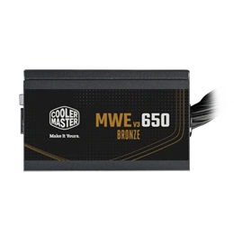 Cooler Master MWE Bronze 650 V3 tápegység (650 W, 80+ Bronze, ATX 3.1, fekete)