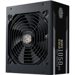 Cooler Master MWE Gold 1050 V2 tápegység (1050 W, 80+ Gold, ATX, fekete)