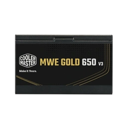 Cooler Master MWE Gold 650 V3 tápegység (650 W, 80+ Gold, ATX, fekete)