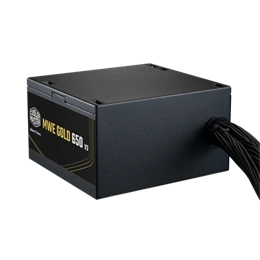 Cooler Master MWE Gold 650 V3 tápegység (650 W, 80+ Gold, ATX, fekete)