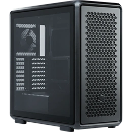 Cooler Master MasterFrame 600 (midi torony, E-ATX, ablakos, fekete)