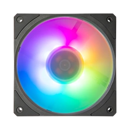 Cooler Master Mobius 120P ARGB hűtő ventilátor (120 mm, 2400 RPM, PWM, 3 db, 30 dBA, fekete)