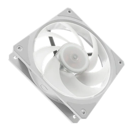 Cooler Master Mobius 120P ARGB hűtő ventilátor (120 mm, PWM, max 2400 rpm, fehér)