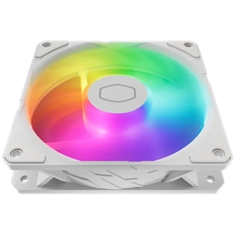 Cooler Master SickleFlow Edge 120 ARGB White Edition hűtő ventilátor (120 mm, PWM, ARGB Gen2, Loop Dynamic Bearing, 32,8