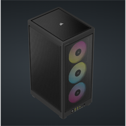 Corsair 2000D RGB Airflow ház (Mini-ITX, fekete)