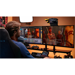 Corsair Elgato prompter kijelző (9", 1024x600, USB-C, adaptergyűrűk 49–82 mm, 690 g, fekete)