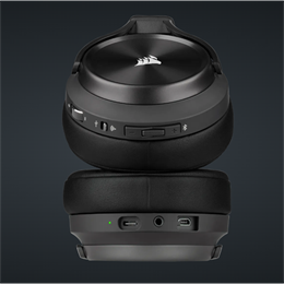 Corsair Virtuoso Wireless XT vezeték nélküli headset (Dolby Atmos, RGB világítás, mikrofon, 50 mm meghajtó, 15 óra üzemi