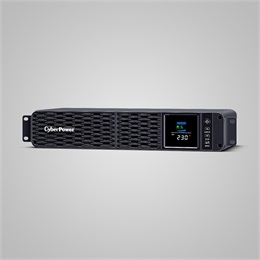 CyberPower 1200 VA 720 W szünetmentes tápegység (8x IEC C13, 1x USB, aktív PFC, line-interaktív, színes LCD, rack-be sze