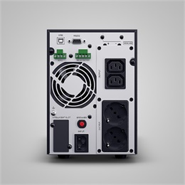 CyberPower OLS1500EA szünetmentes tápegység (online, torony, 1500 VA, 1350 W, Schuko x2, IEC C13 x2, 1,5 m, fekete)