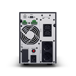 CyberPower OLS2000EA-DE szünetmentes tápegység (2000 VA, 1800 W, 2×C13, 2×Schuko, színes LCD, Online, kettős konverziós,
