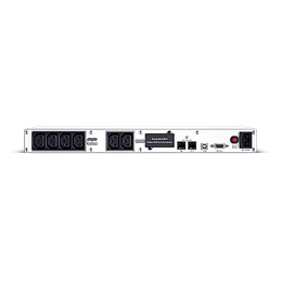 CyberPower OR600ERM1U szünetmentes tápegység (600 VA, 360 W, 6x IEC C13, Line-interaktiv, USB, rack)
