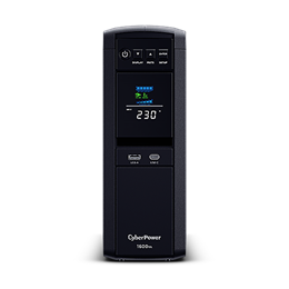 CyberPower UPS Gaming szünetmentes tápegység (1600 VA, line-interaktív, AVR, 6x Schuko, 2x USB, LCD, adatvonal-védelem)