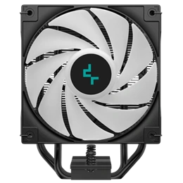 DeepCool AG400 Digital Plus processzor hűtő (120 mm, PWM, 500-2100 RPM, hidrodinamikus csapágy, címezhető RGB, fekete)