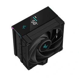 DeepCool AG400 Digital SE CPU hűtő (120 mm, PWM, max 1850 rpm, 28 dBA, folyadékdinamikus csapágy, fekete)