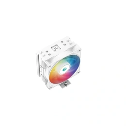 DeepCool AG400 V2 ARGB CPU hűtő (120 mm, PWM, max 2000 rpm, 31,6 dBA, hidrodinamikus csapágy, fehér)