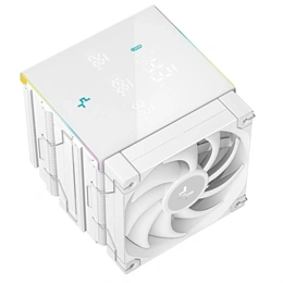 DeepCool AK620 Digital Pro WH processzor hűtő (120 mm, PWM, max 1750 rpm, 25 dBA, fehér)