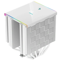 DeepCool AK620 Digital processzor hűtő (120 mm, 1850 rpm, 28 dB, FDB, RGB, digitális kijelző, fehér)