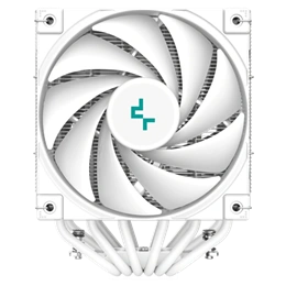 DeepCool AK620 Digital processzor hűtő (120 mm, 1850 rpm, 28 dB, FDB, RGB, digitális kijelző, fehér)